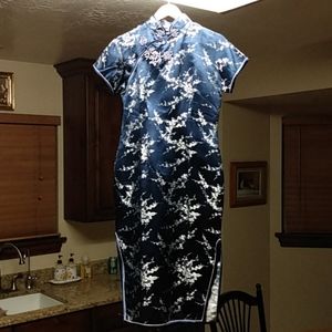 Chinese silk dress